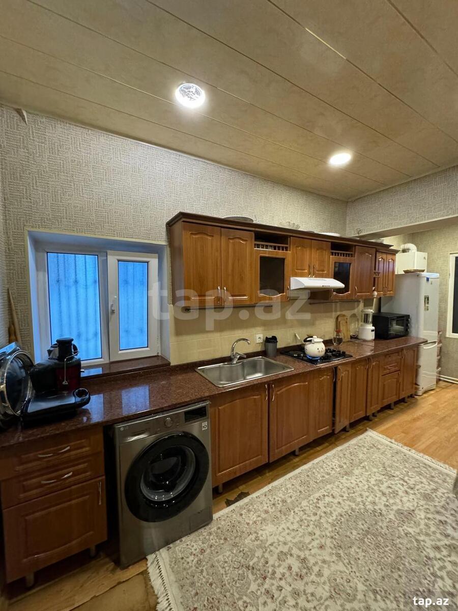 3-otaqlı mənzil kirayə verilir, Sahil m., 80 m²