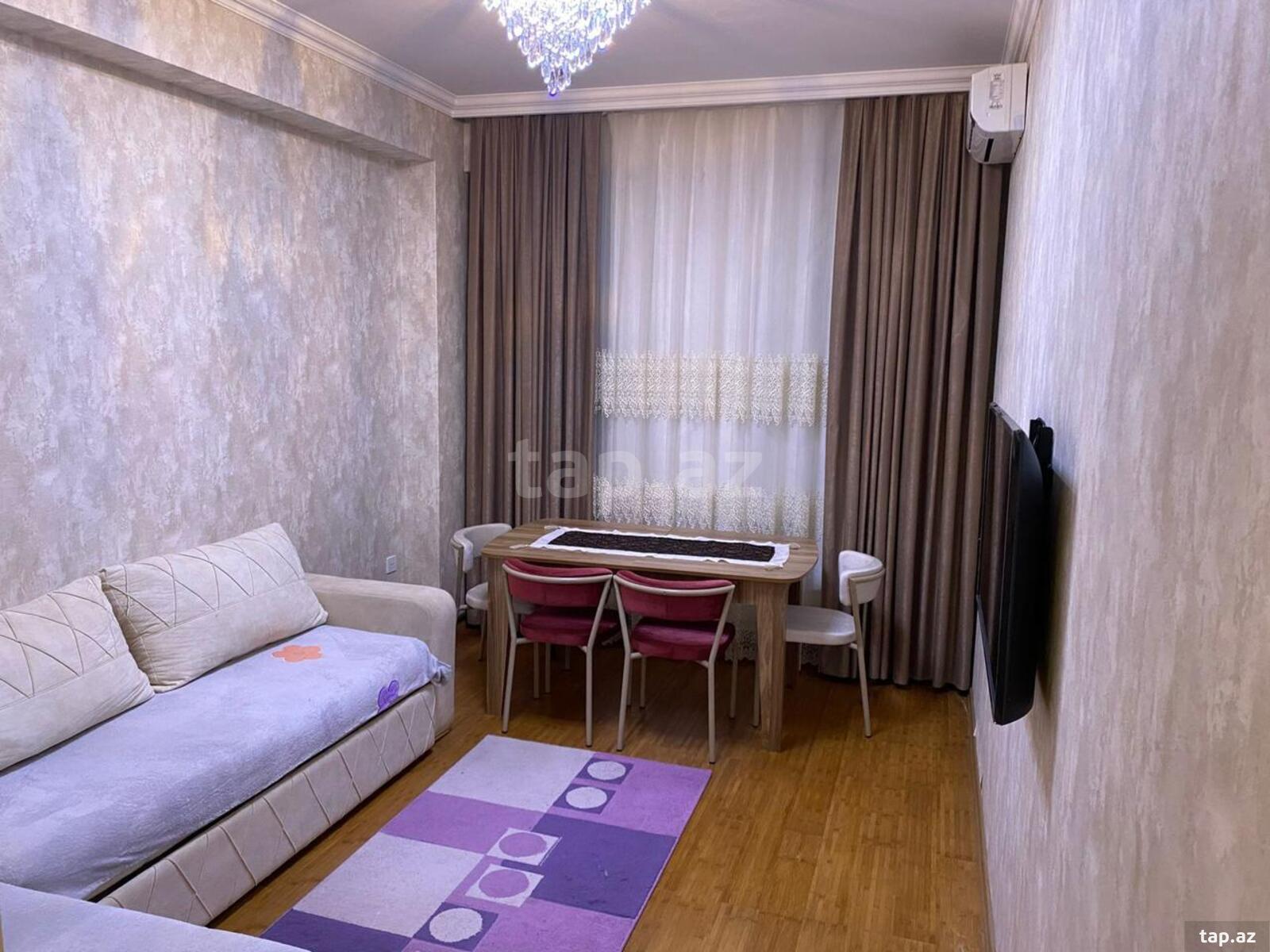 2-otaqlı yeni tikili kirayə verilir, 20 Yanvar m., 52 m²
