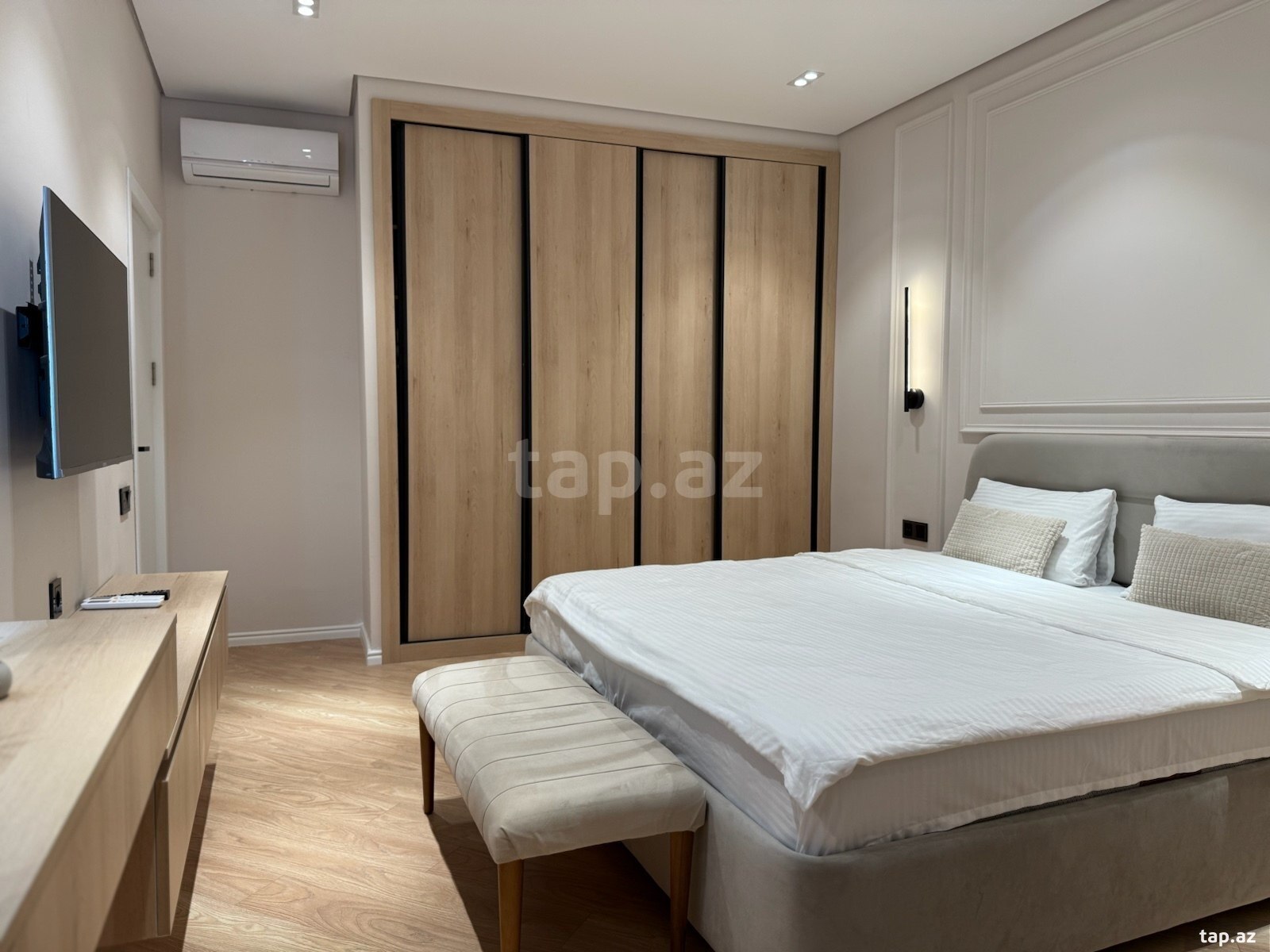 2-otaqlı mənzil kirayə verilir, Sahil m., 50 m² (3)
