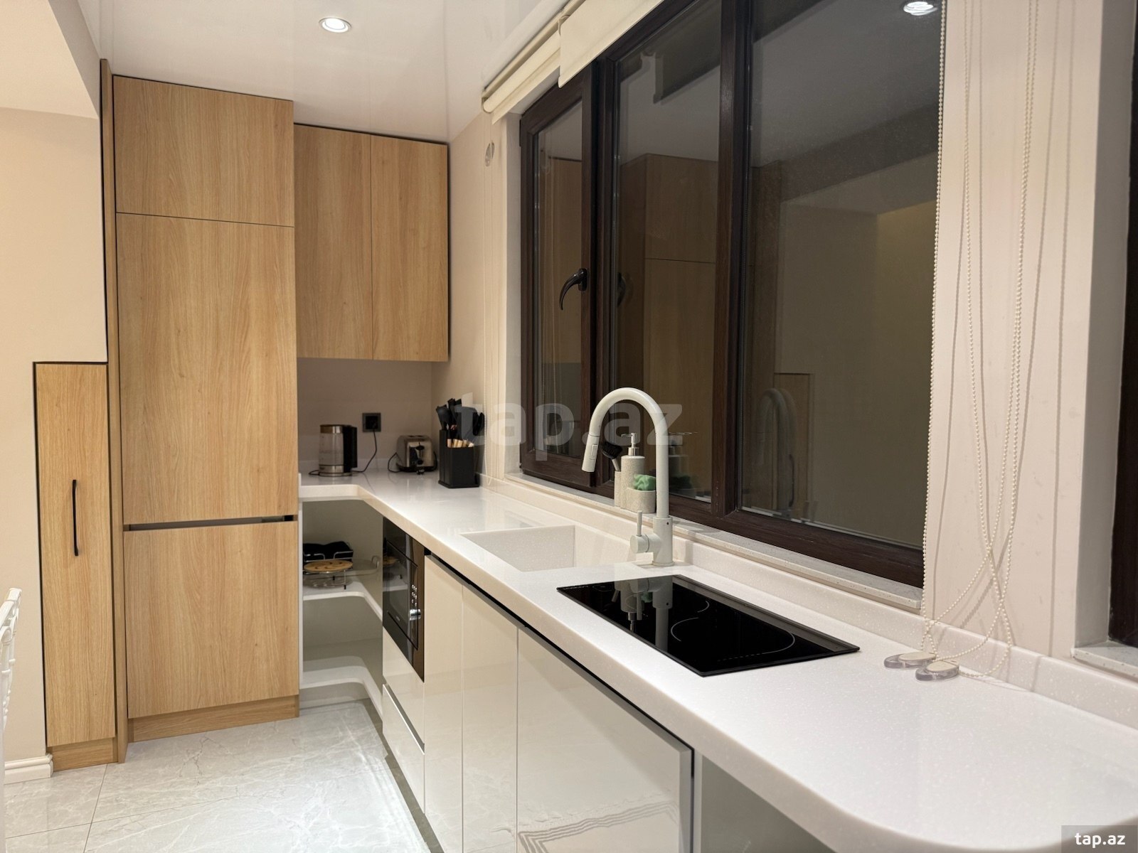2-otaqlı mənzil kirayə verilir, Sahil m., 50 m² (18)