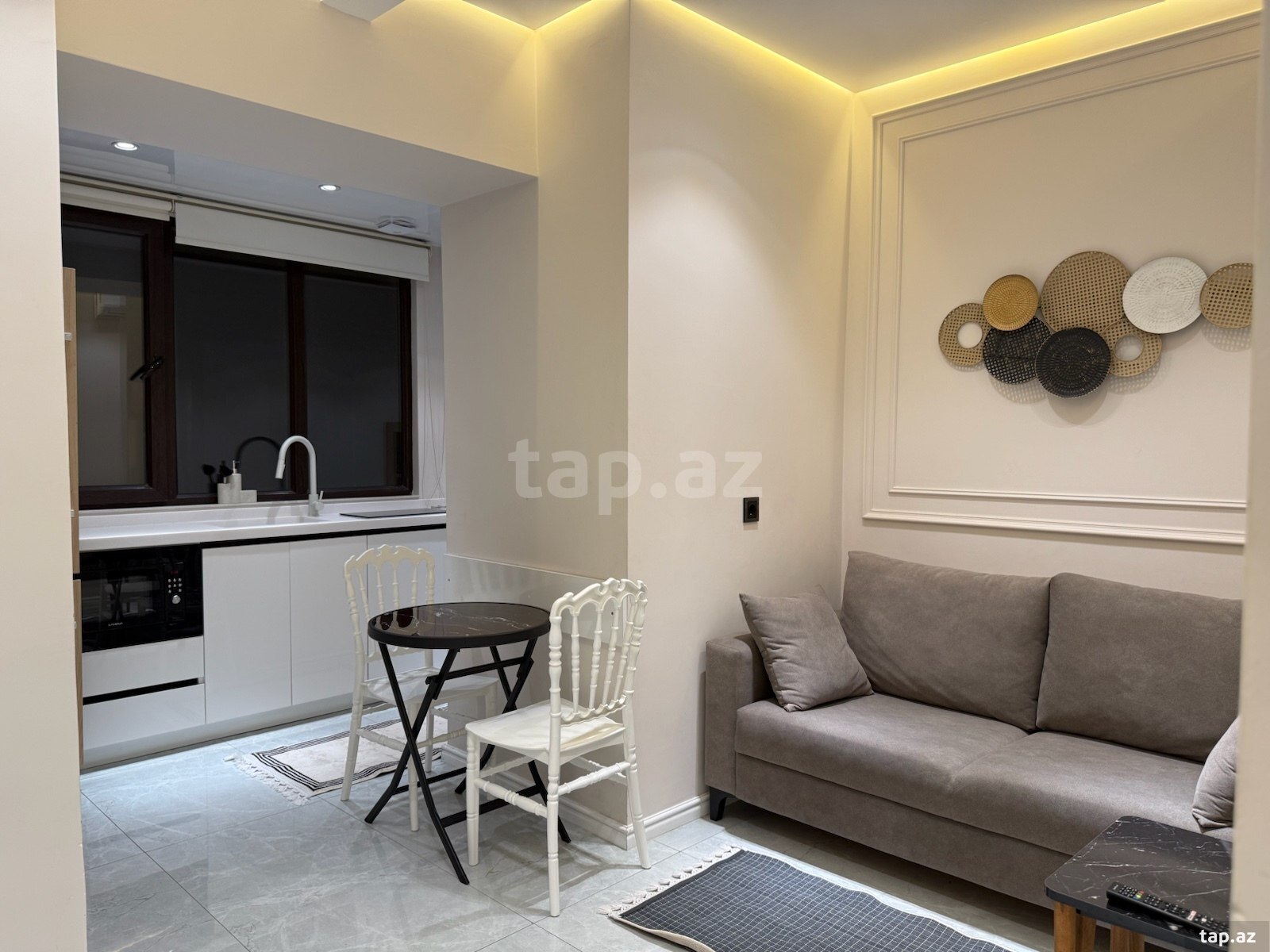 2-otaqlı mənzil kirayə verilir, Sahil m., 50 m² (29)
