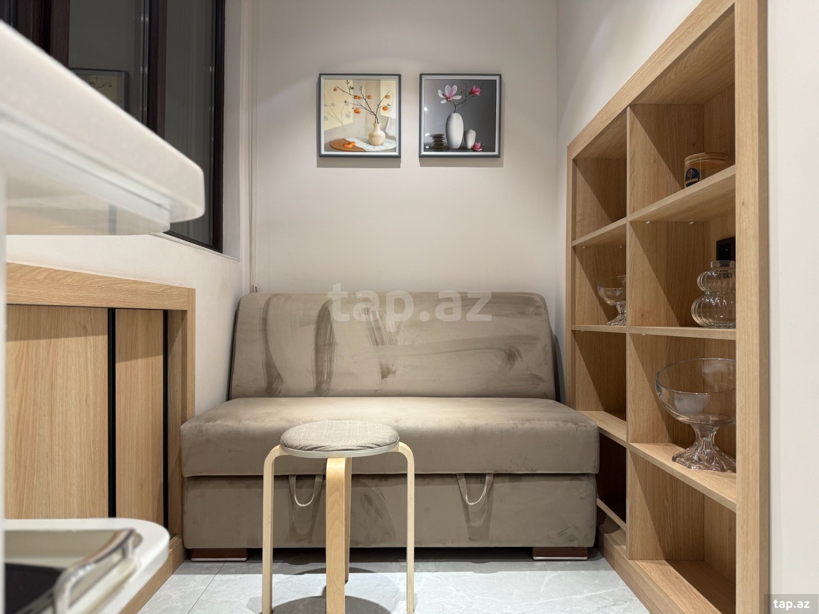 2-otaqlı mənzil kirayə verilir, Sahil m., 50 m² (24)