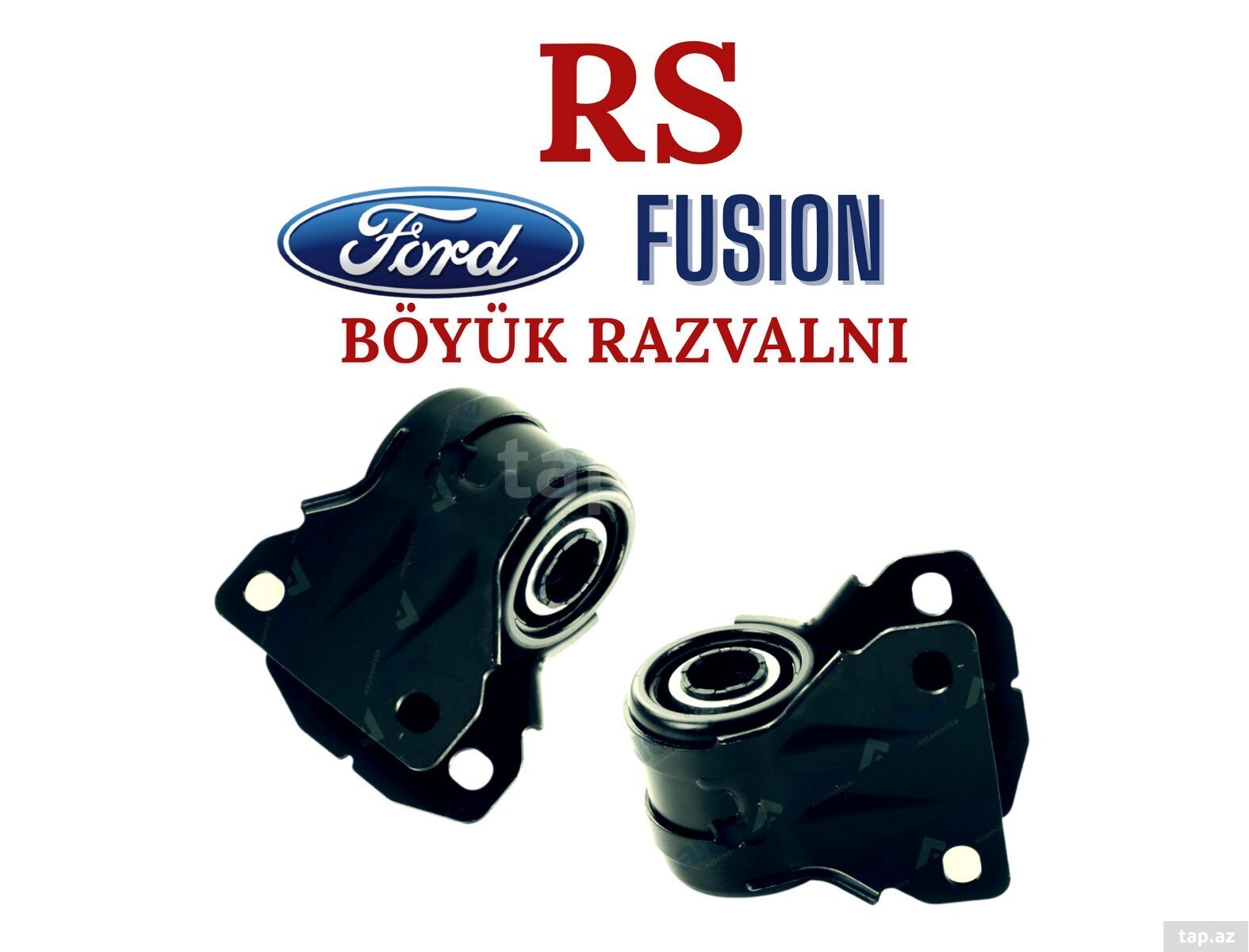 "Ford Fusion" rezin-metal oynaq