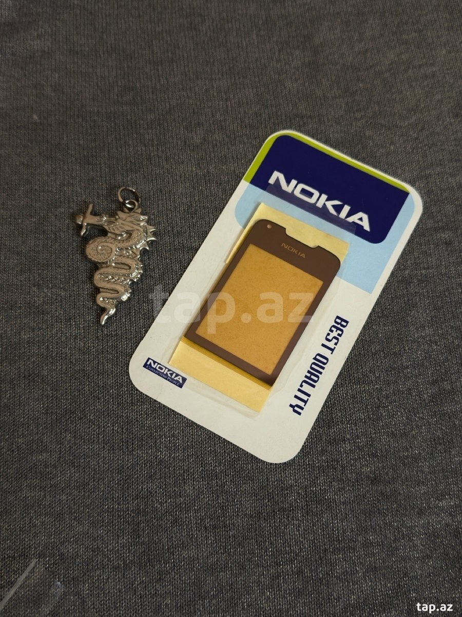 "Nokia 8800 Arte Sapphire Brown" ekran şüşəsi (5)