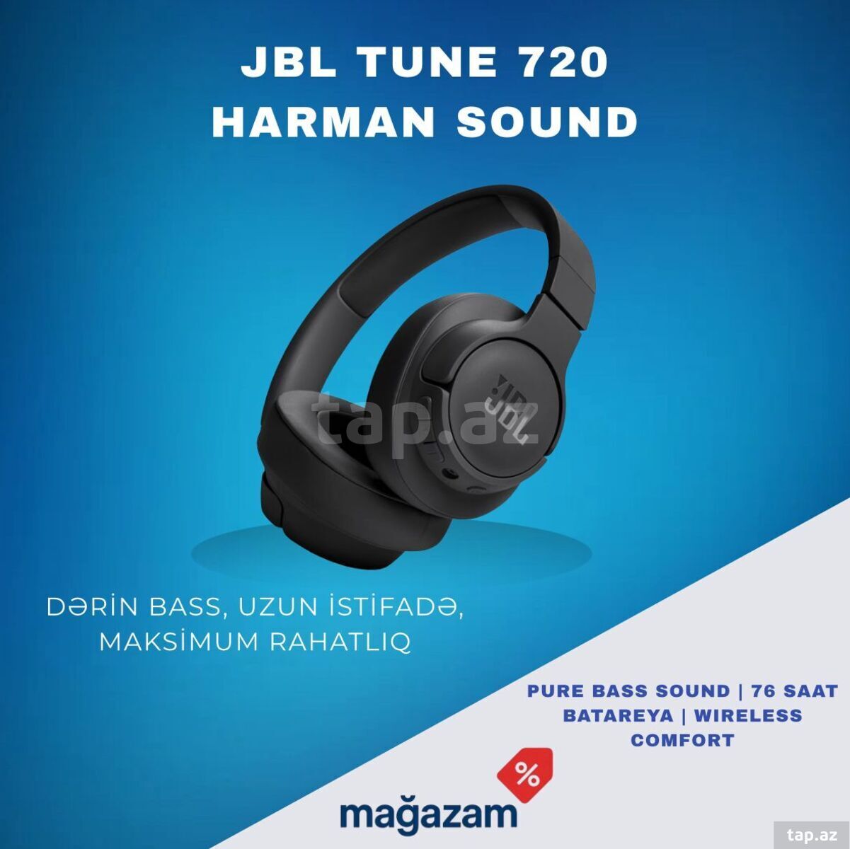 Qulaqlıq "JBL Tune 720"