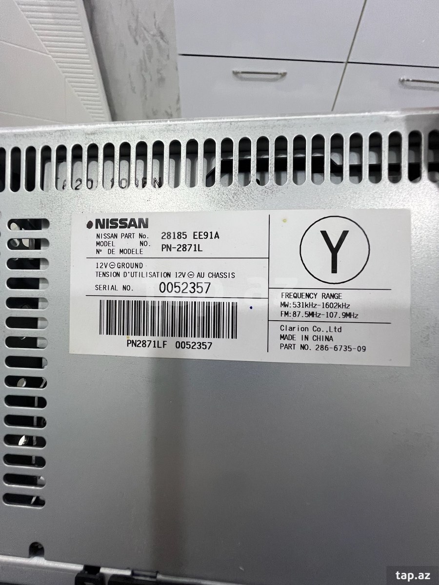 "Nissan Tiida" maqnitolası (5)
