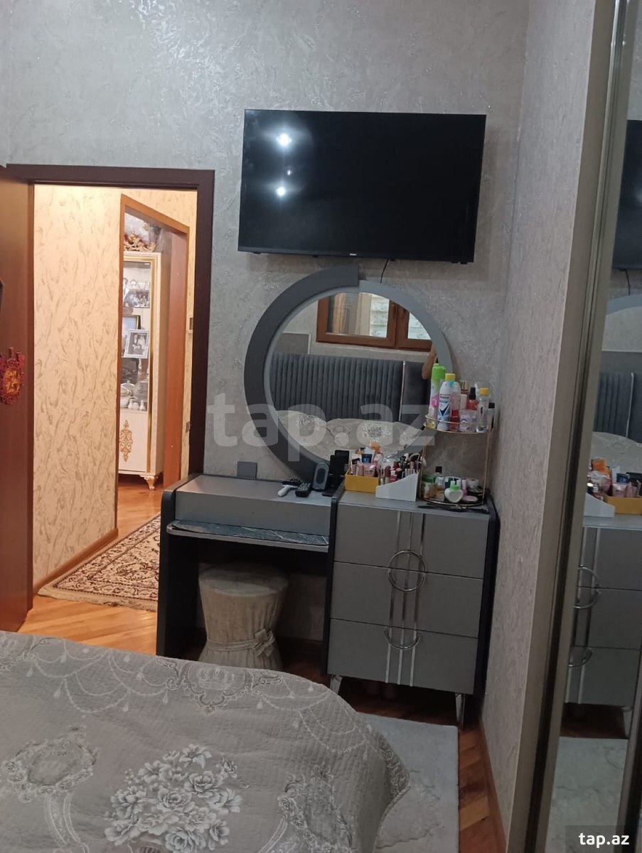2-otaqlı yeni tikili, Y.Yasamal qəs., 45 m²