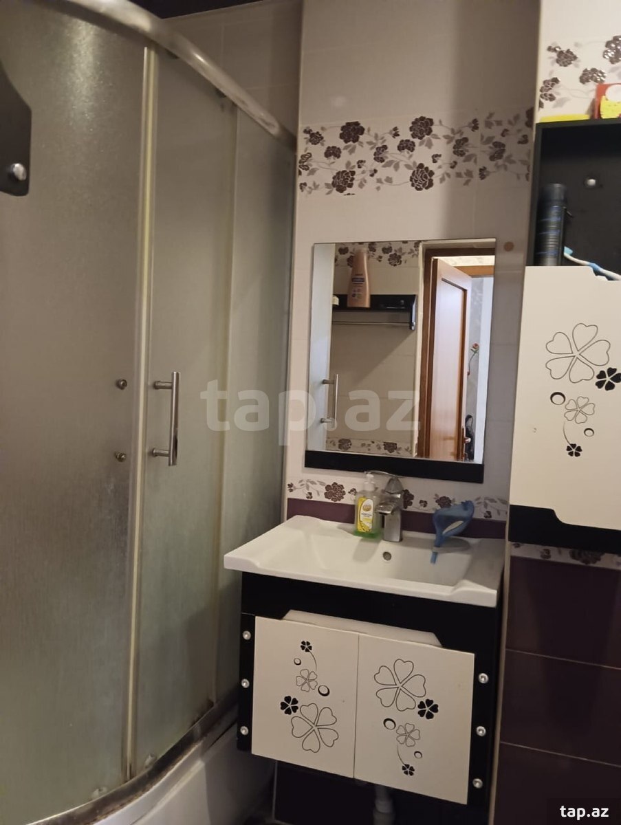 2-otaqlı yeni tikili, Y.Yasamal qəs., 45 m²