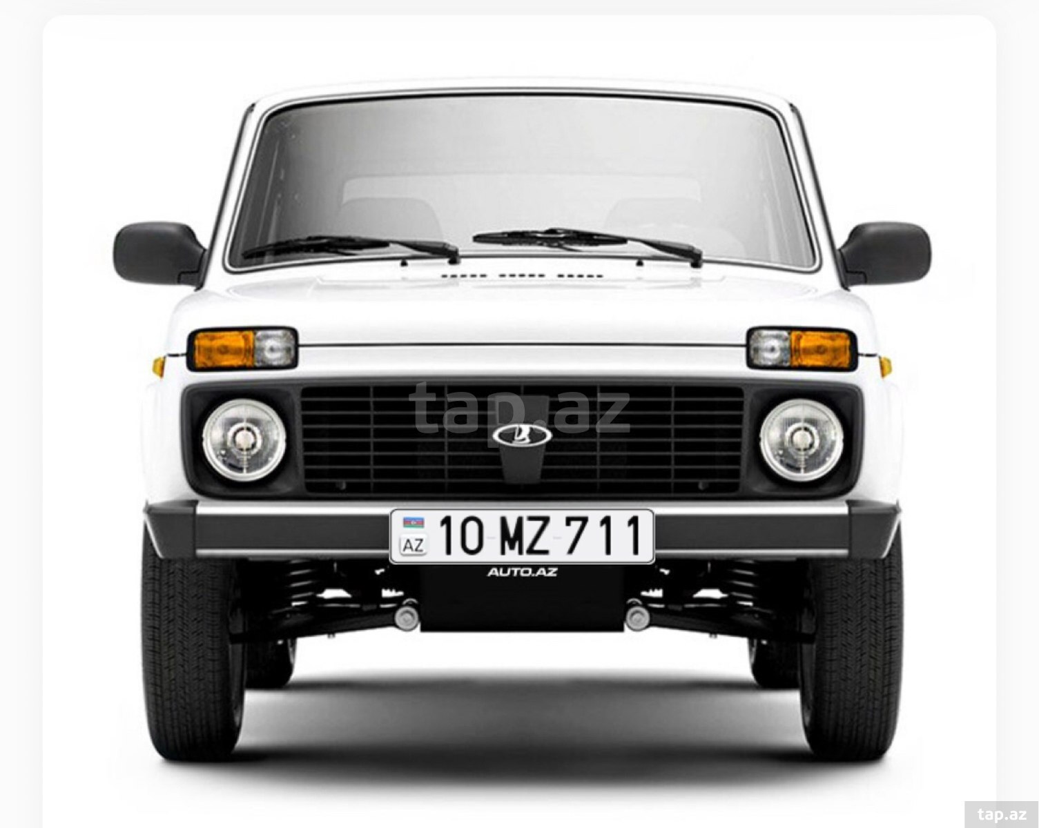 Avtomobil qeydiyyat nişanı - 10-MZ-711