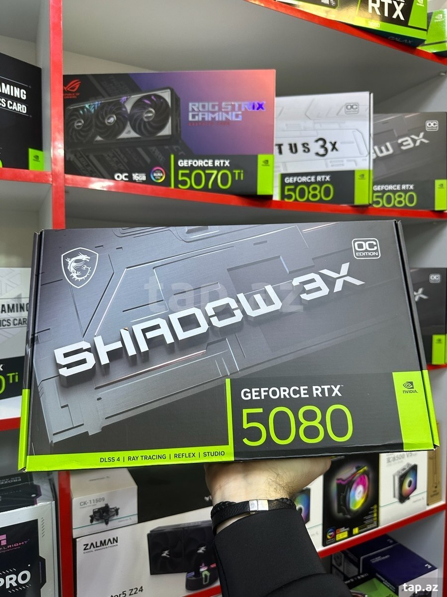 Videokart “MSI Shadow GeForce RTX 5080 16GB 3X”