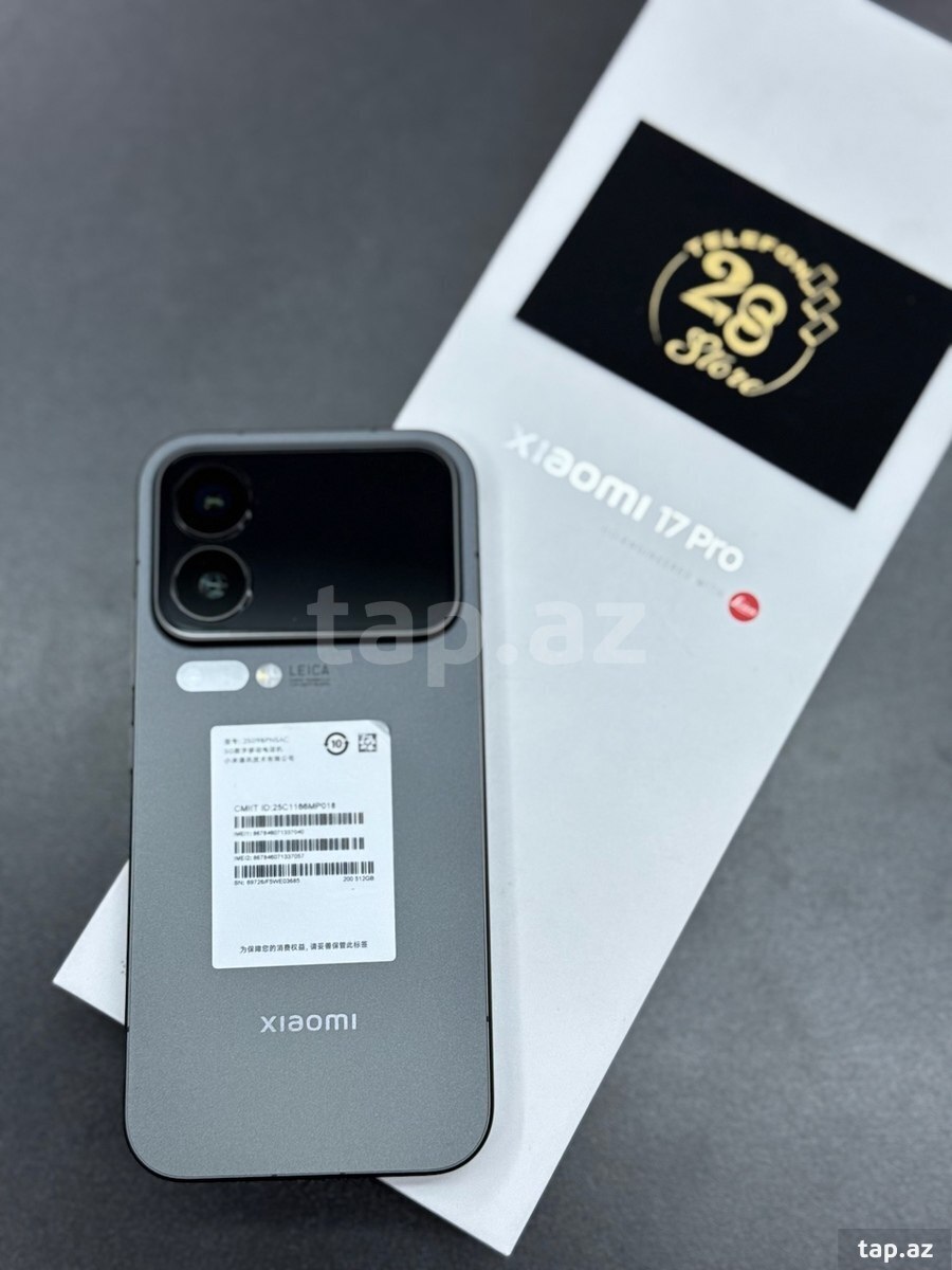 Xiaomi 17 Pro Black 512GB/16GB