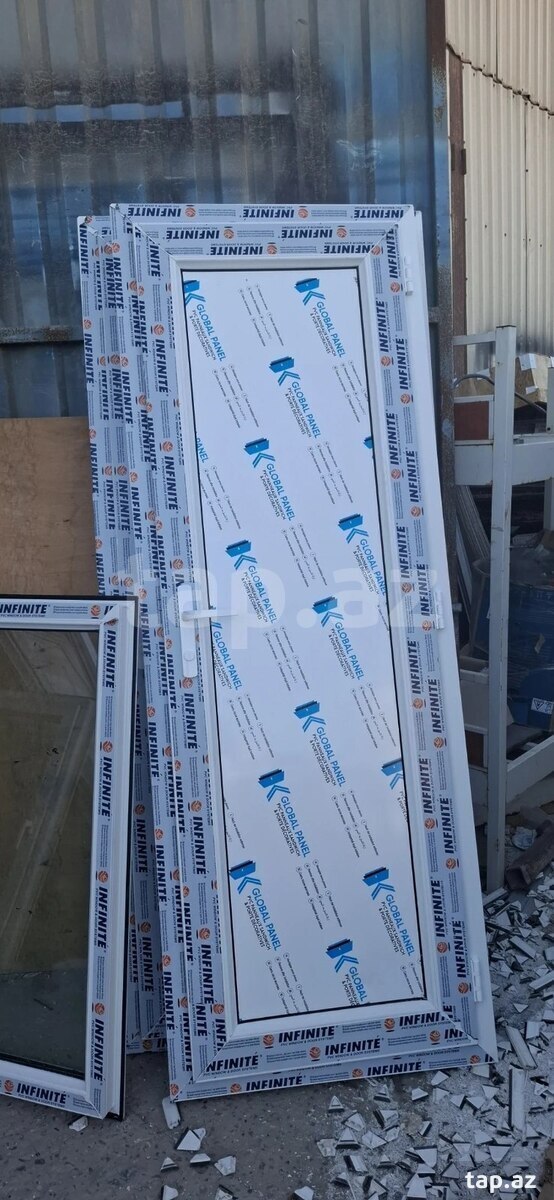 Plastik qapı və pəncərə (3)