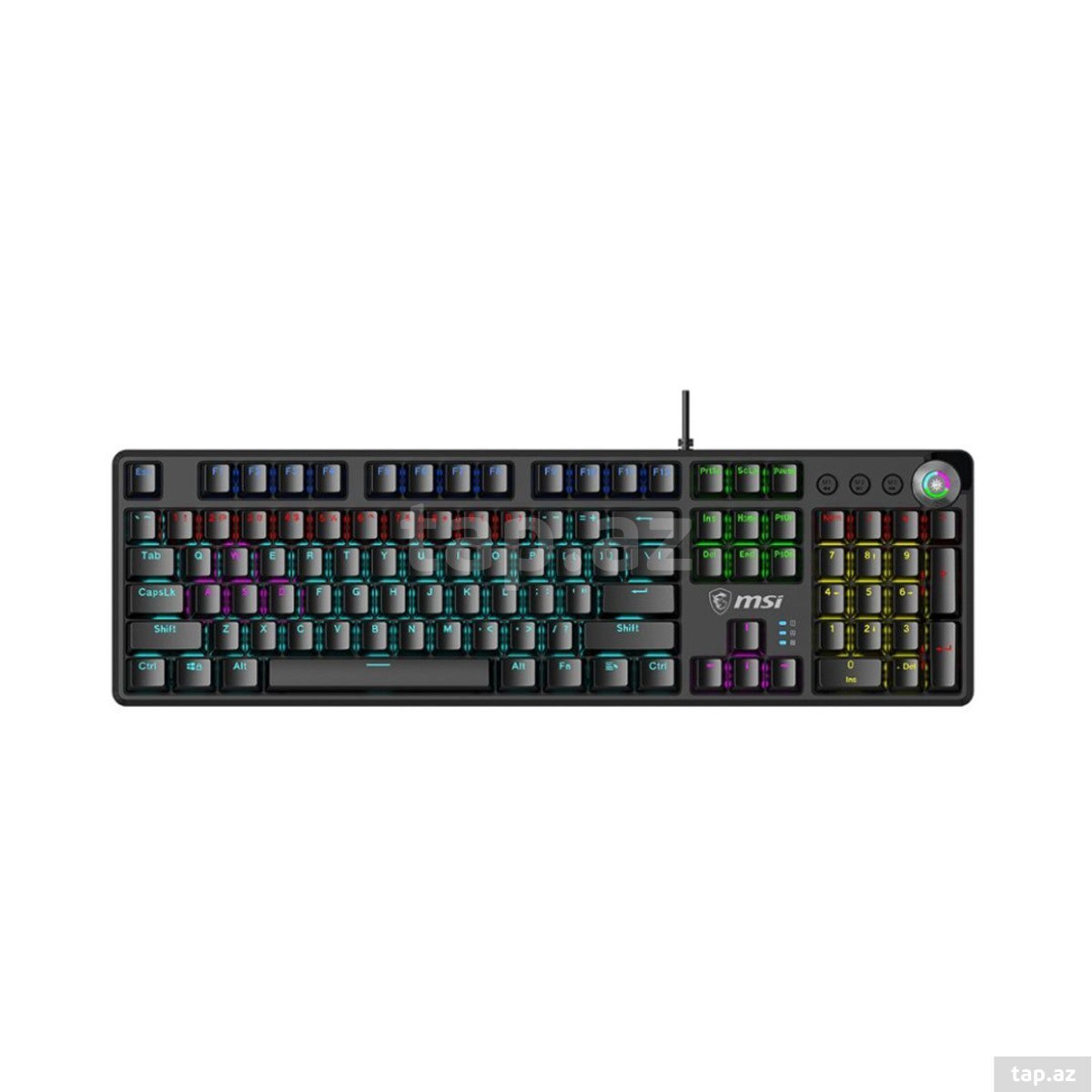 Klaviatura "MSI Gaming Vigor GK50Z V2 Black" (2)