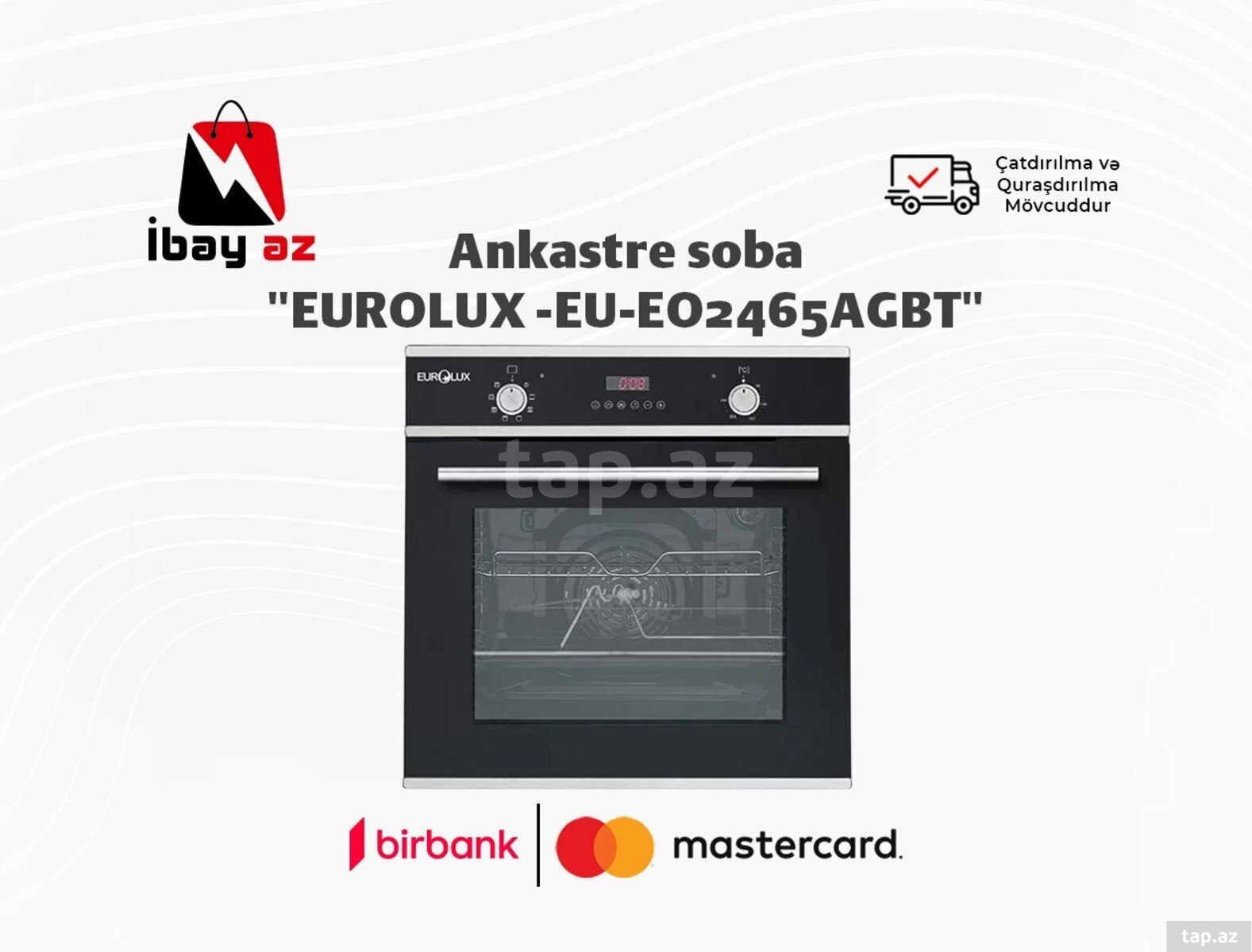 Ankastre soba "EUROLUX -EU-EO2465AGBT"