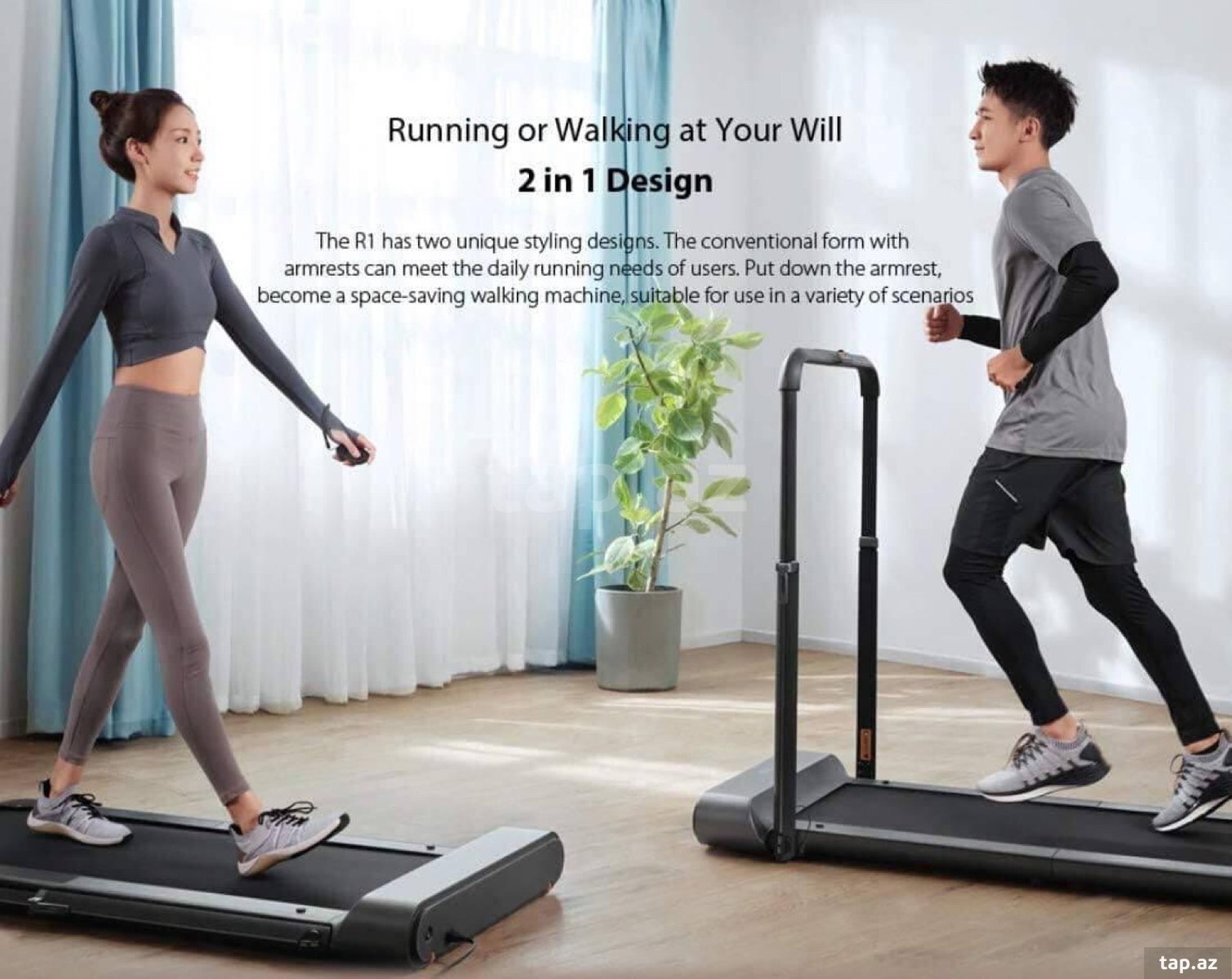 Qaçış trenajoru “Kingsmith WalkingPad" (2)