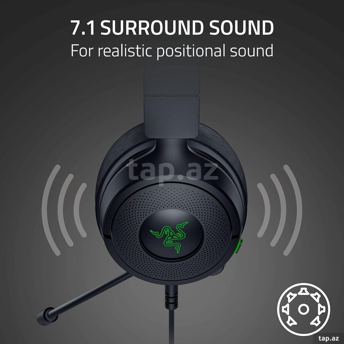 Qulaqlıq "Razer Kraken V3 X Kitty" (6)