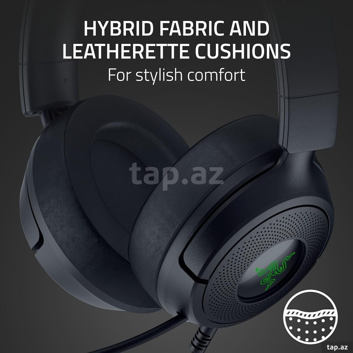 Qulaqlıq "Razer Kraken V3 X Kitty" (8)