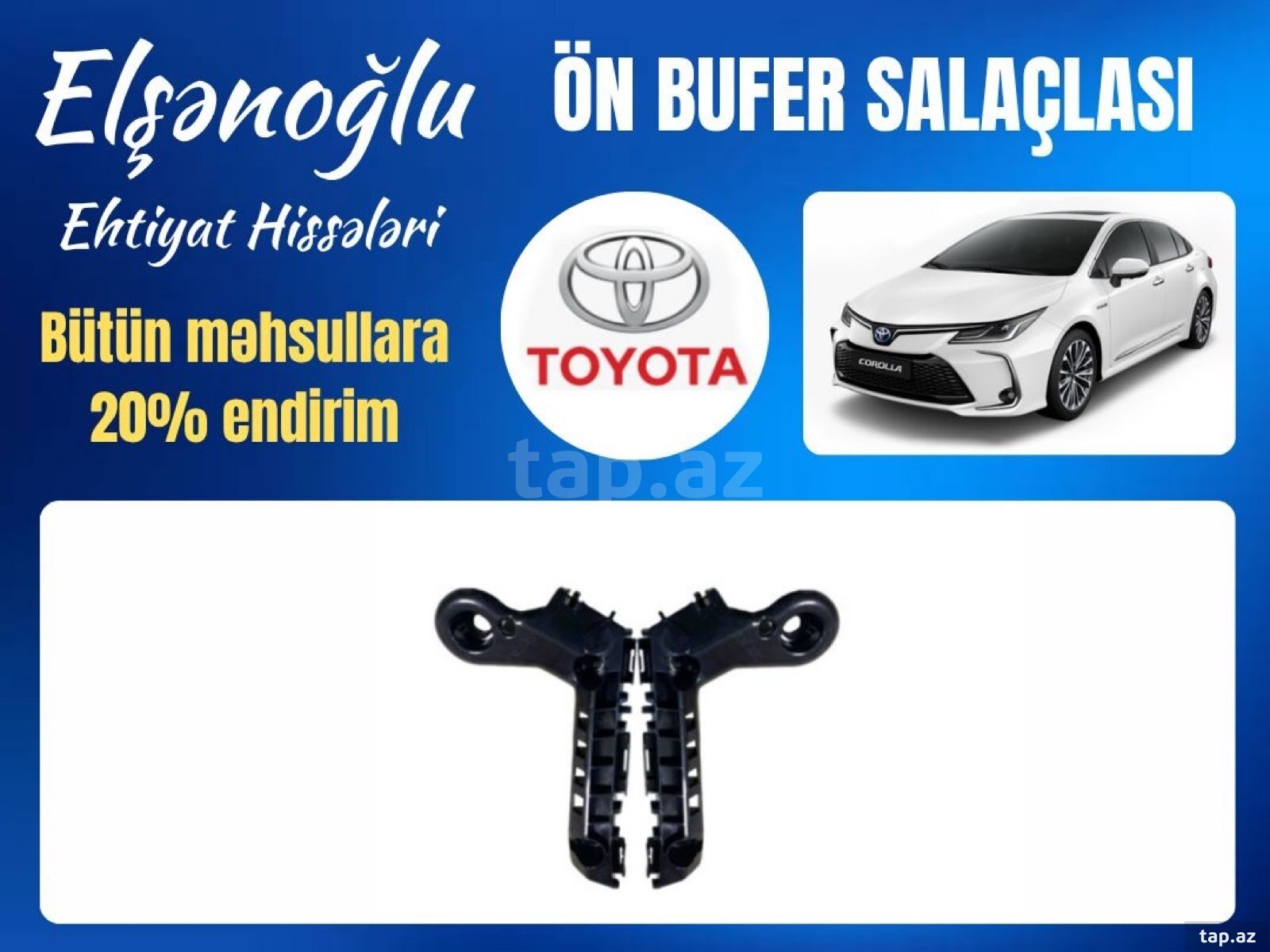 "Toyota Corolla" ön bufer kirşəsi