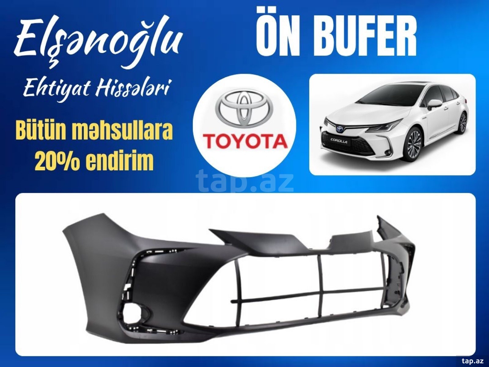 "Toyota Corolla" ön buferi