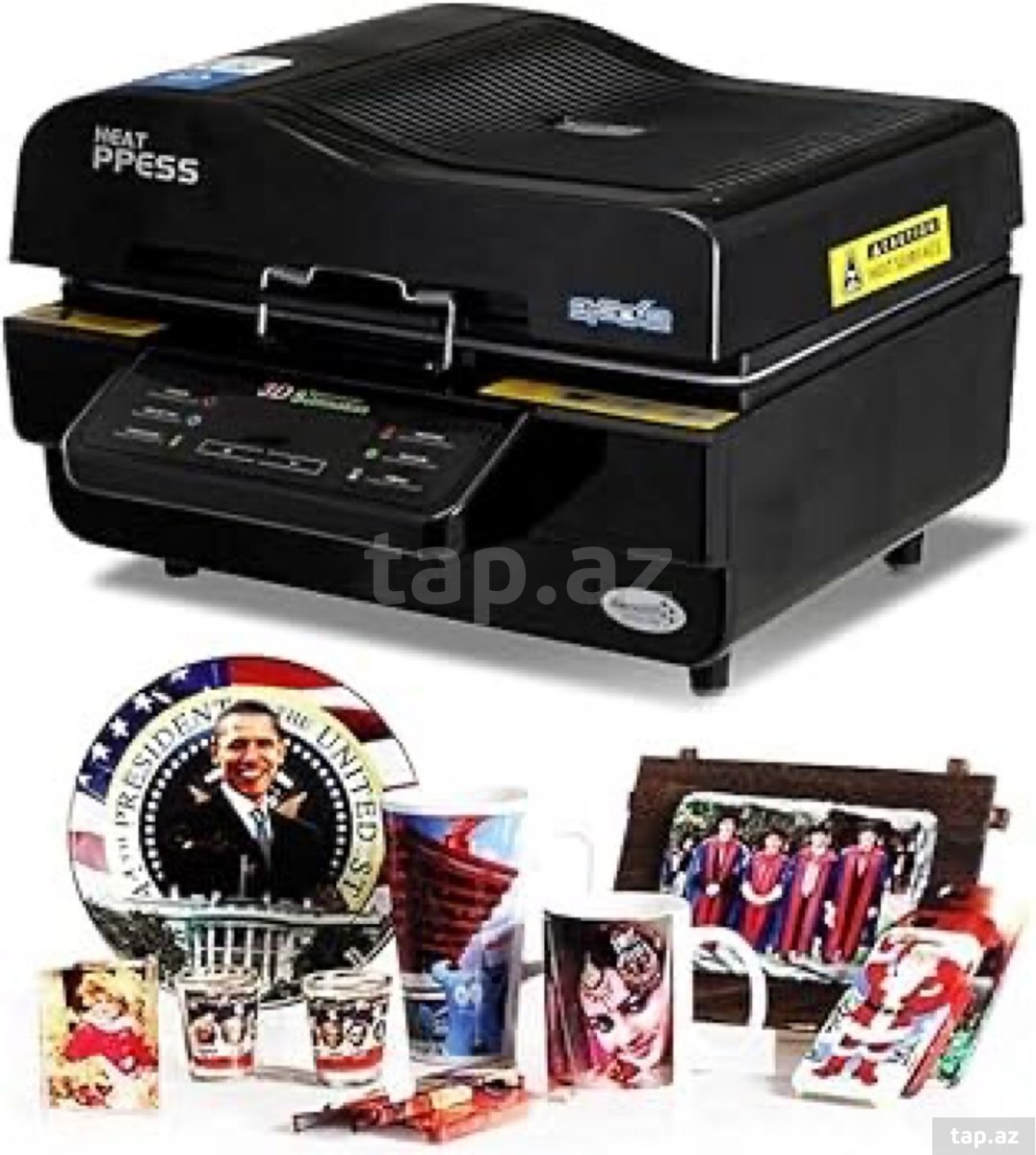 Termopress "3D ST3042 – Black"