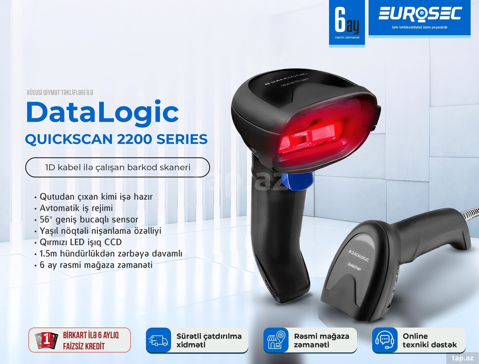 Barkod oxuyucu "DATALOGIC QD2200"