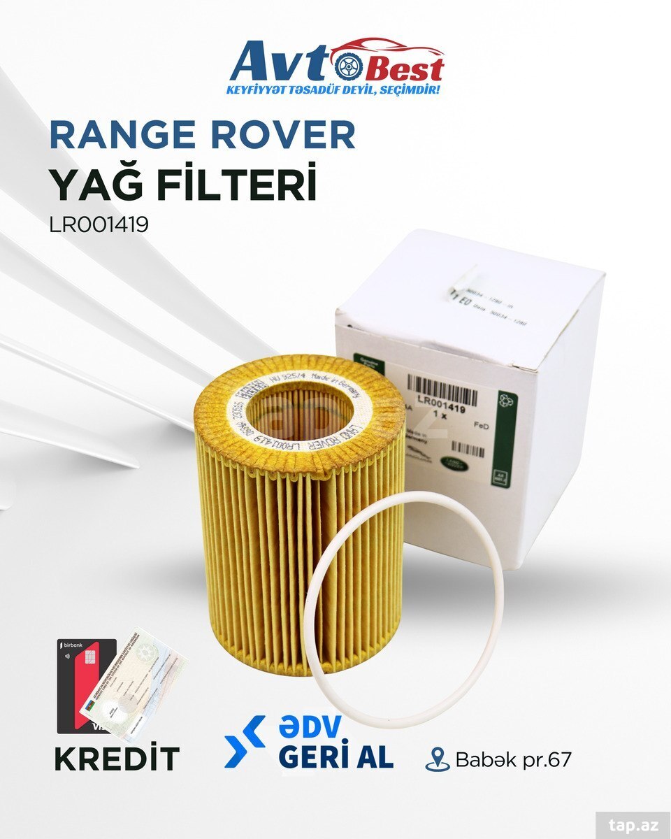 "Land Rover 3.2" yağ filteri