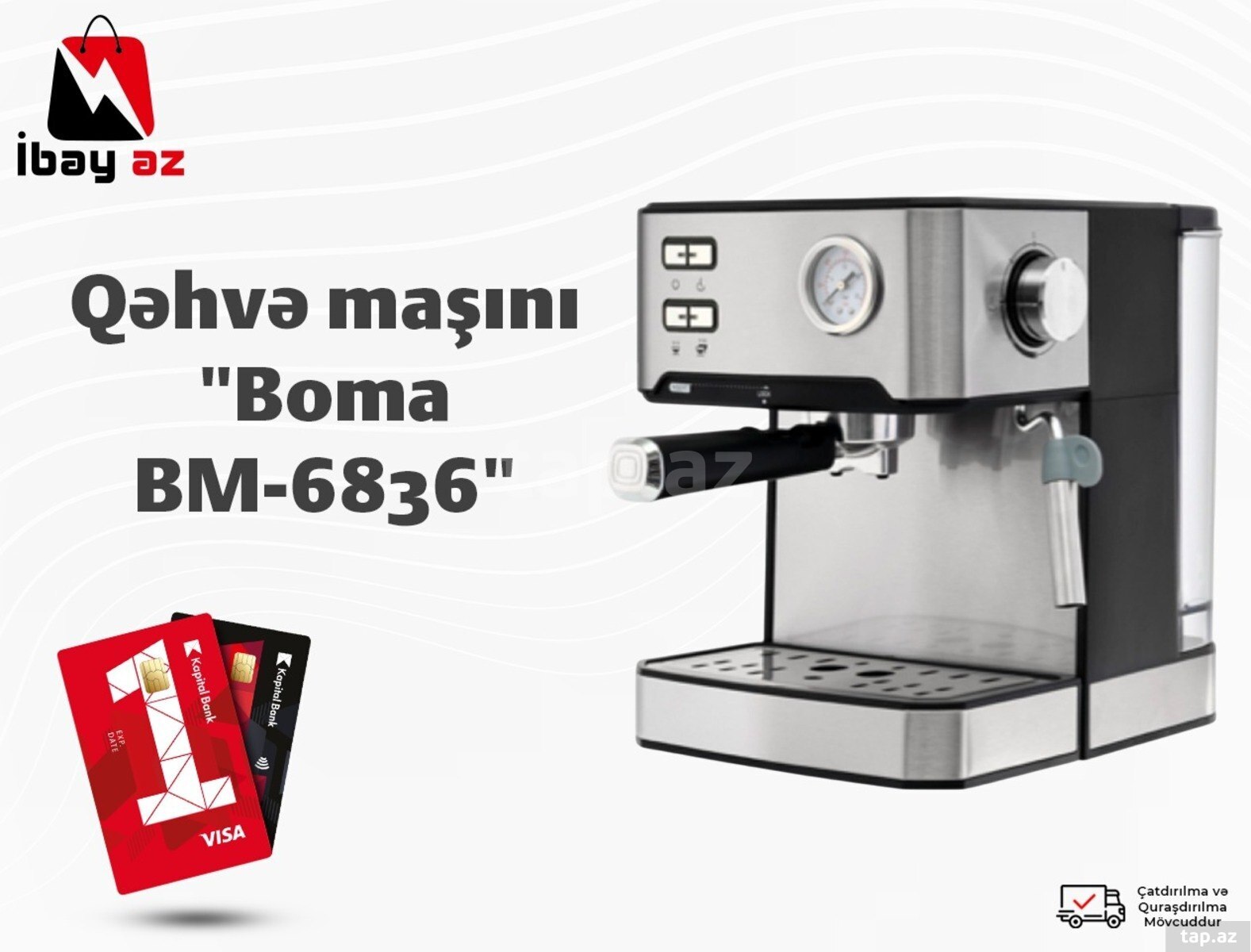 Qəhvə maşını "Boma BM-6836"