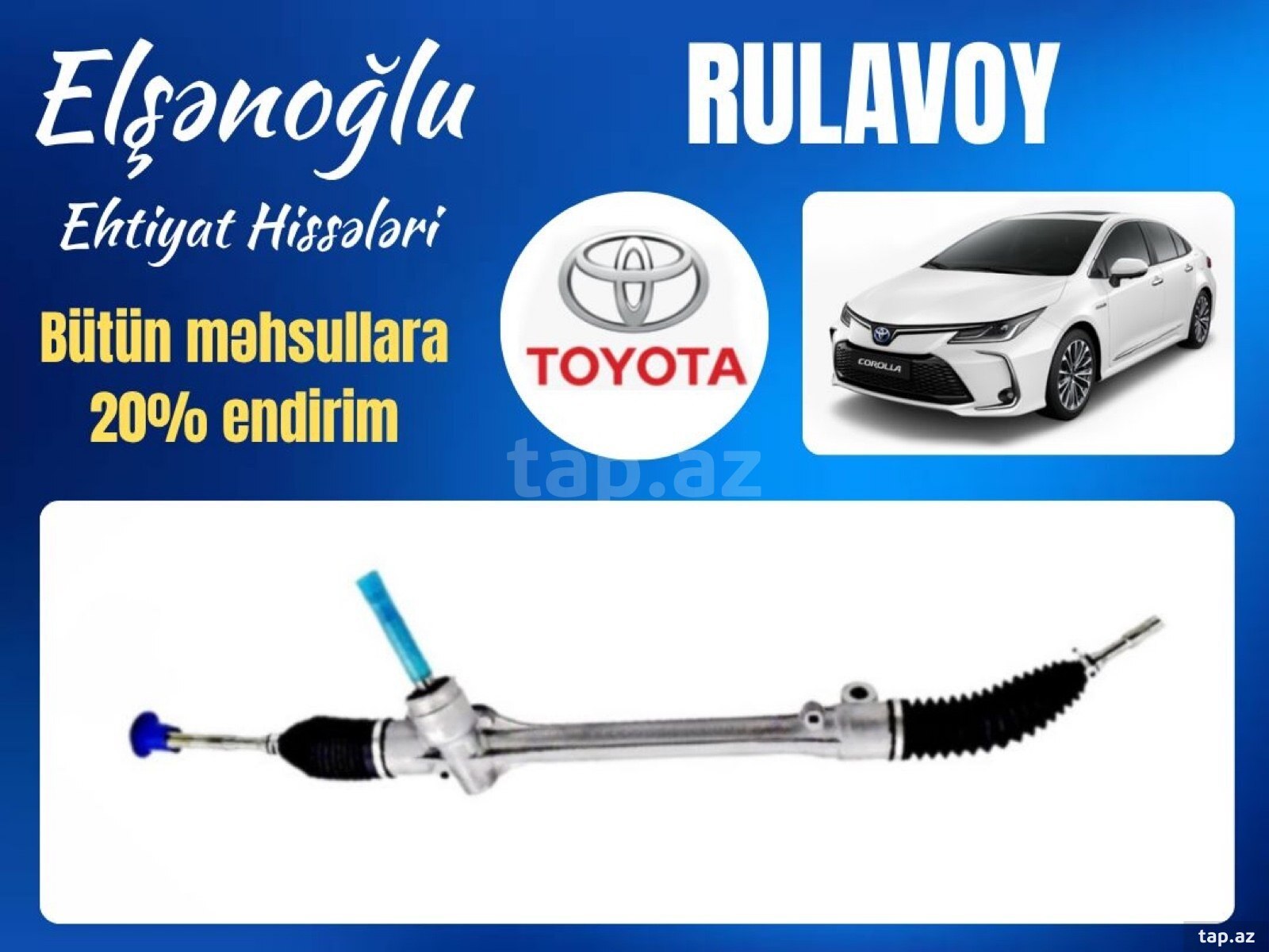 "Toyota Corolla" sükan dartısı