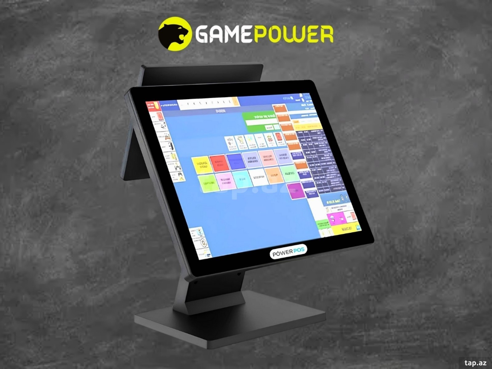 POS monitor "AIO-1580 Dual Screen 15 inch - Touch"