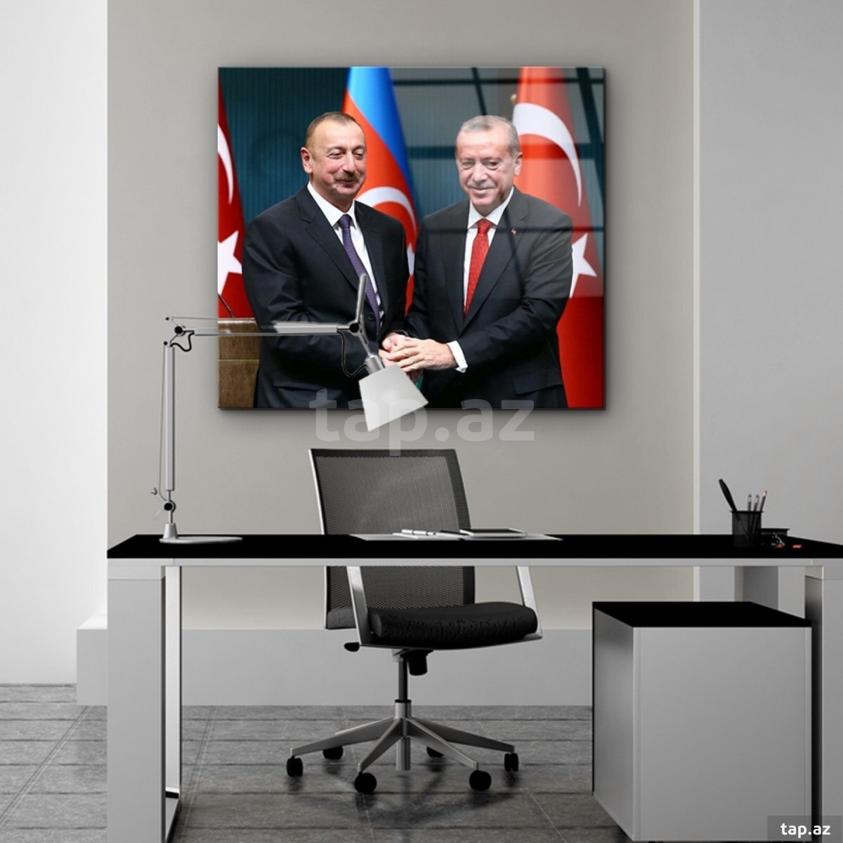 Şüşə və kətan tablo (5)