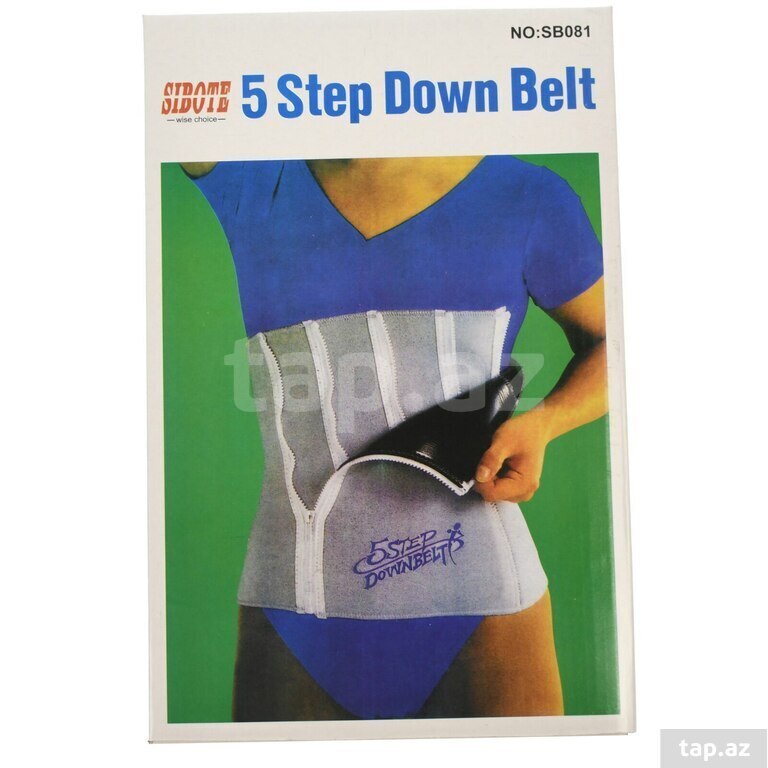 Arıqladıcı kəmər "Sibote 5 Step Down Belt -Slimmer Belt With Zipper"