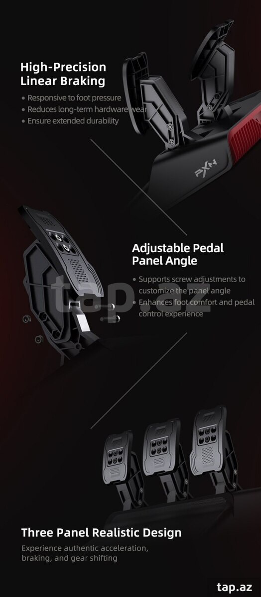 "PXN V10 Pro" oyun sükanı (15)