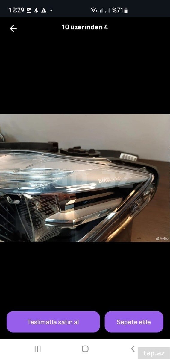 "BMW F30" Led faralar (2)