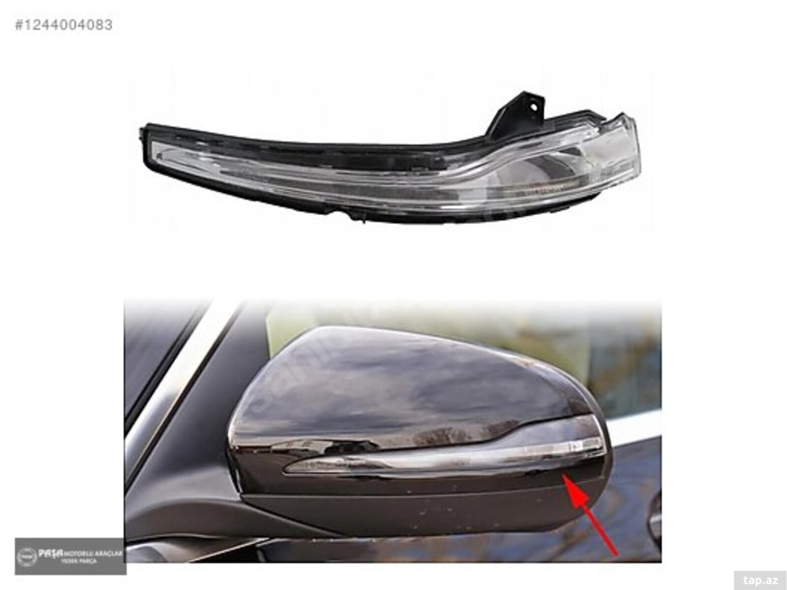 Mercedes W205, Mercedes W213, Mercedes W222" güzgü dönmə işığı