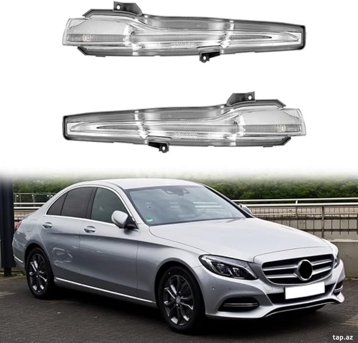 Mercedes W205, Mercedes W213, Mercedes W222" güzgü dönmə işığı (3)