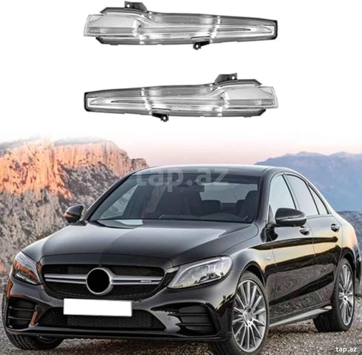 Mercedes W205, Mercedes W213, Mercedes W222" güzgü dönmə işığı (2)