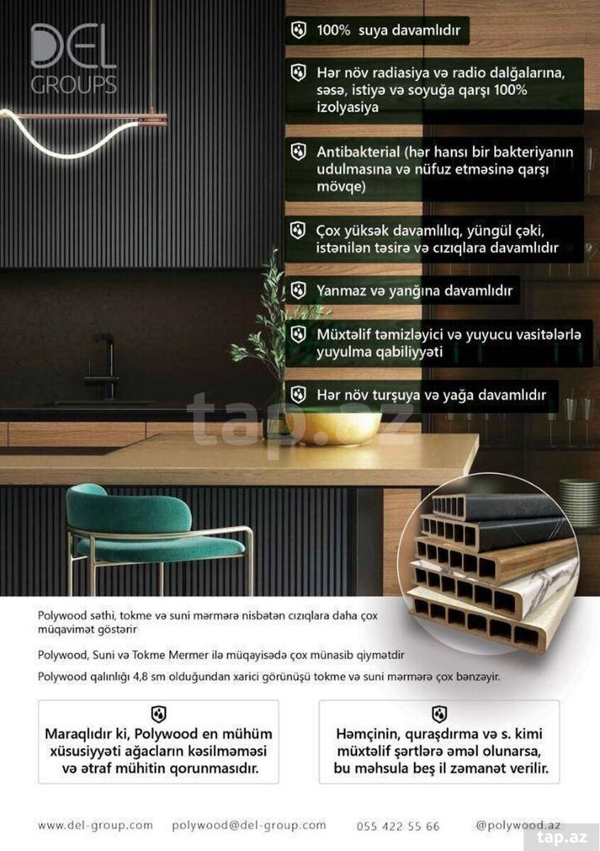 Mətbəx dəzgahı Polywood (6)