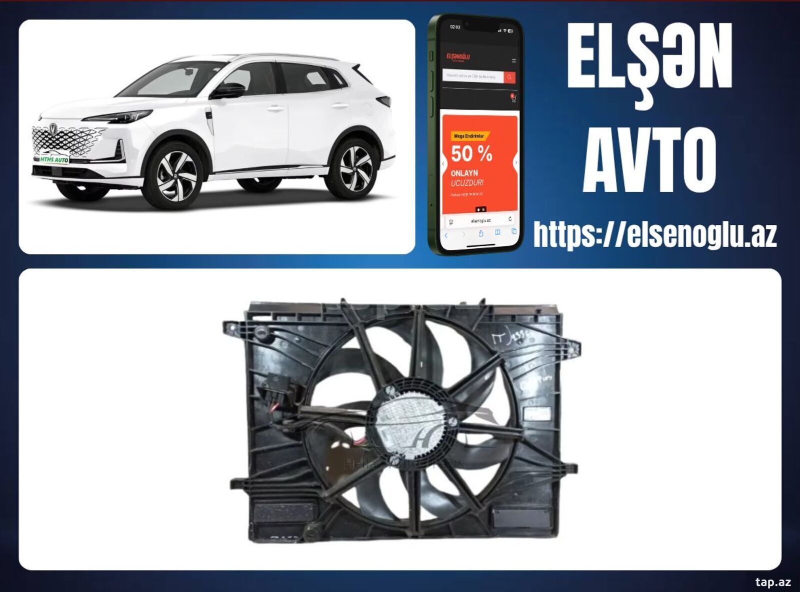 Changan CS55 elektro pəri