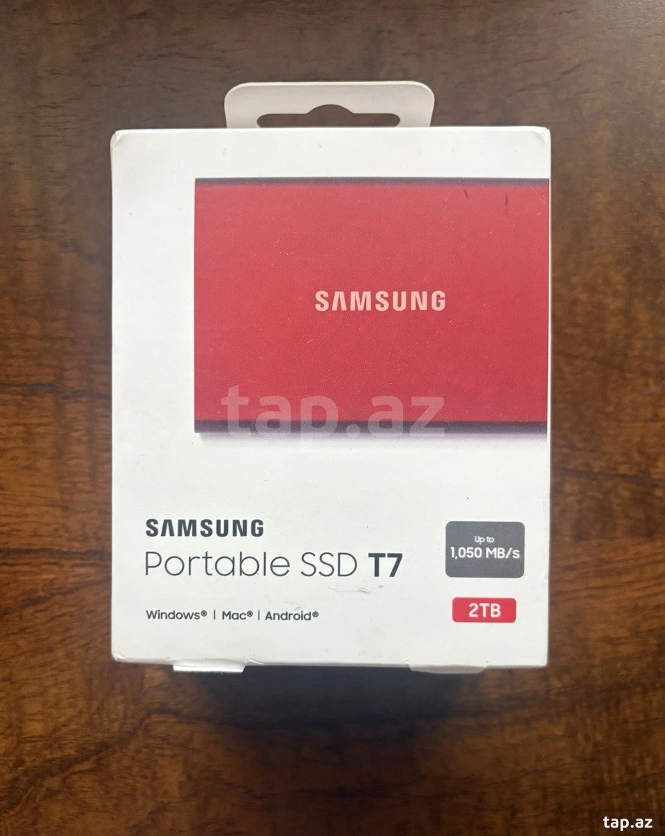 Samsung T7 2TB Red