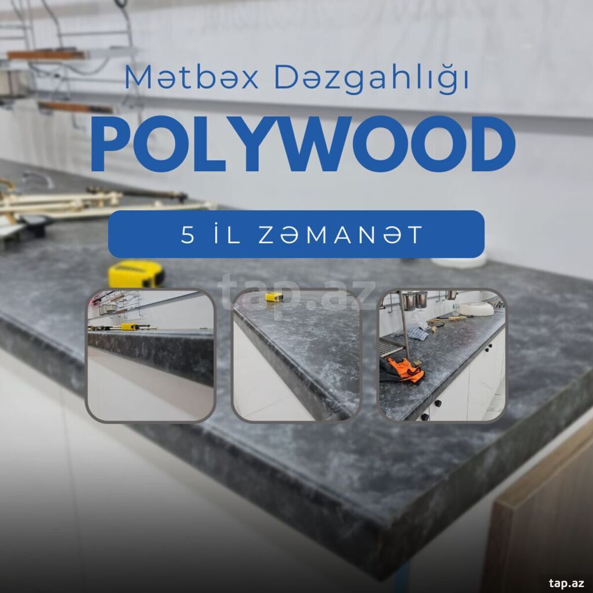 Mətbəx dəzgahı Polywood