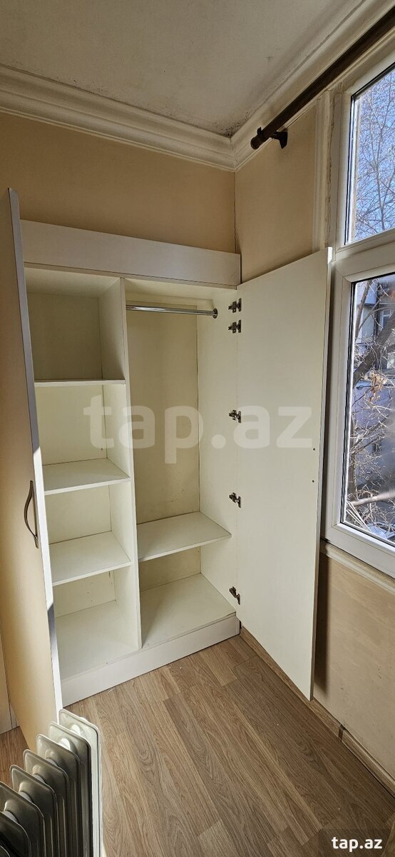 1-otaqlı mənzil kirayə verilir, Nərimanov m., 25 m² (6)