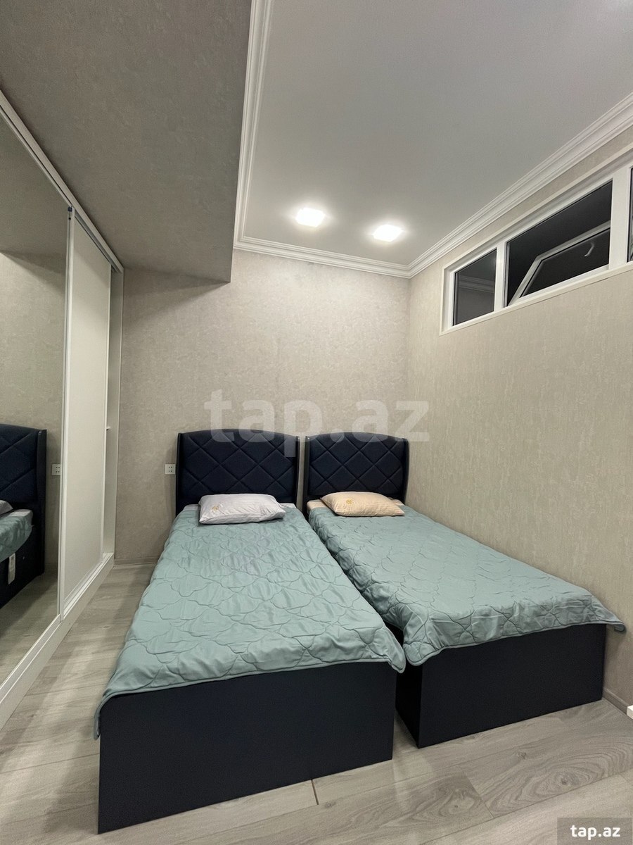 3-otaqlı yeni tikili kirayə verilir, 28 May m., 100 m²