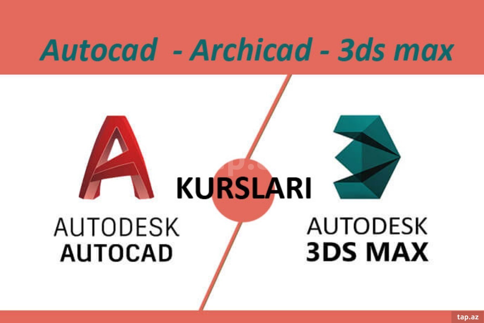 Autocad 3D Max Archicad kursu