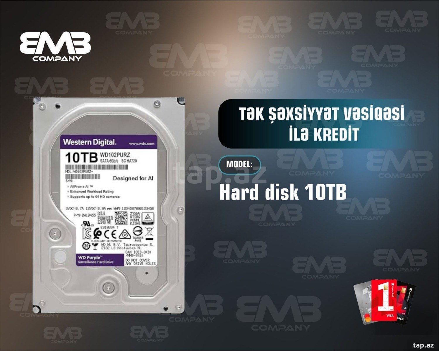 Hard disk 10TB