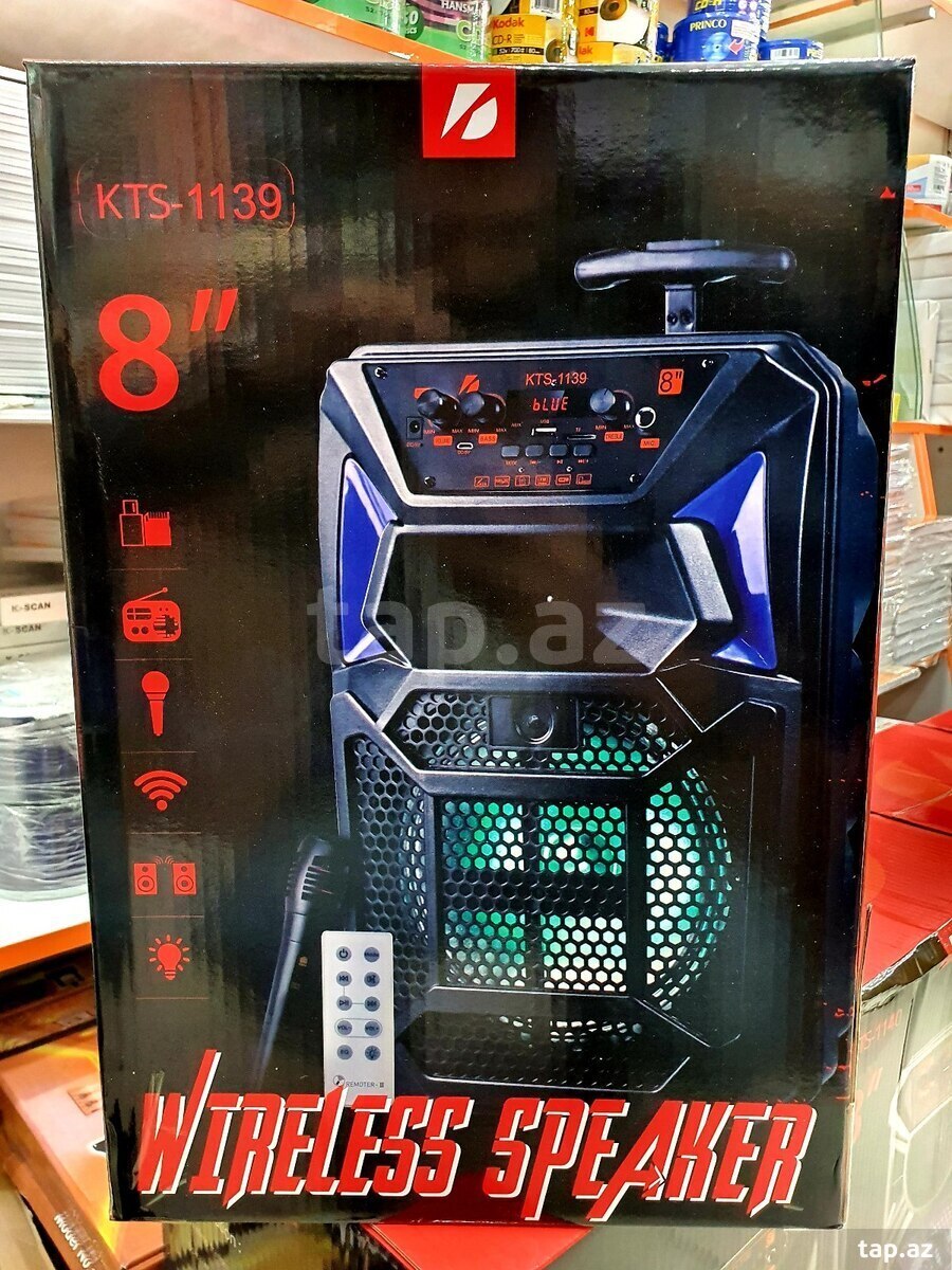 Karaoke bluetooth dinamik