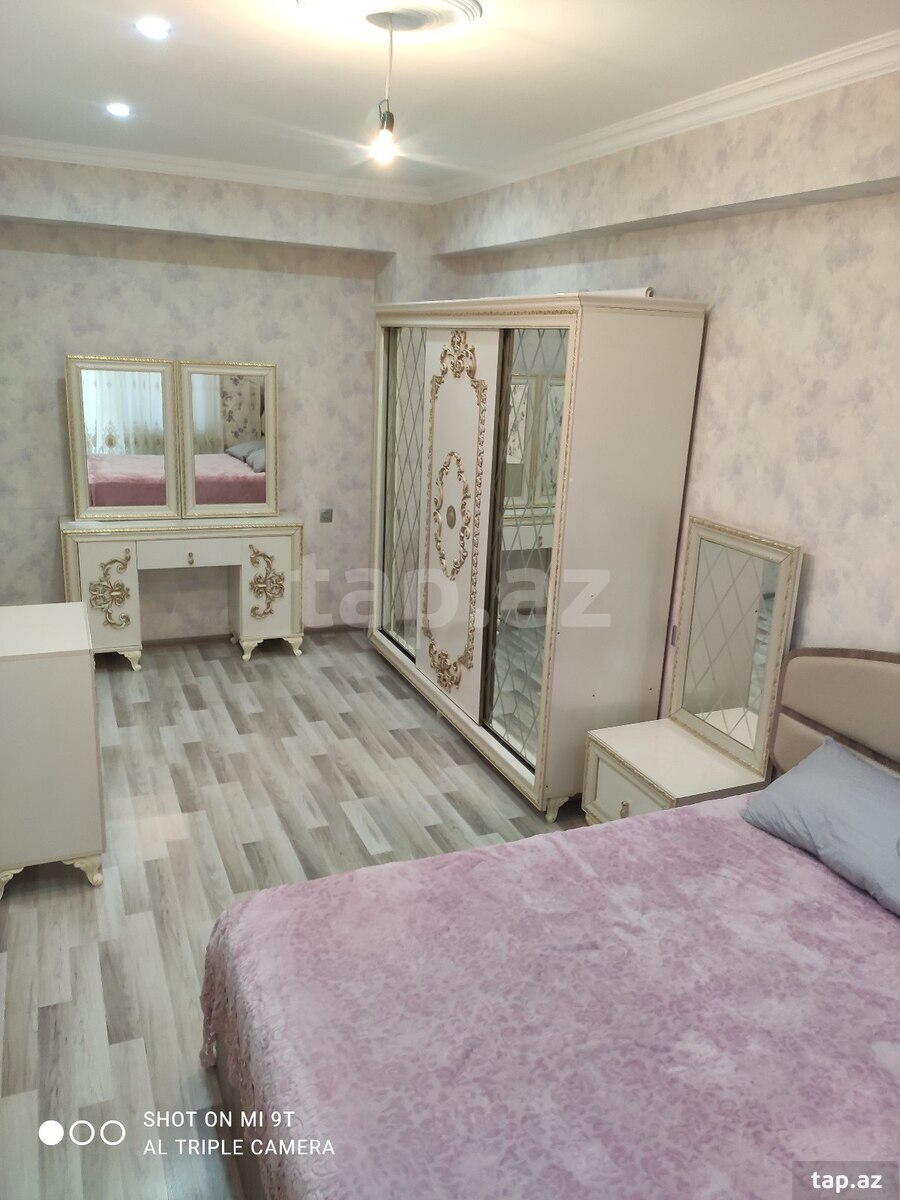 3-otaqlı yeni tikili kirayə verilir, Sumqayıt ş., 99 m² (4)