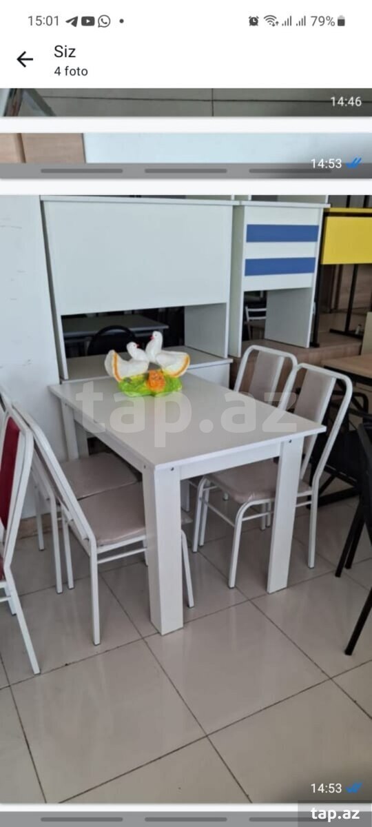 Masa və oturacaqlar