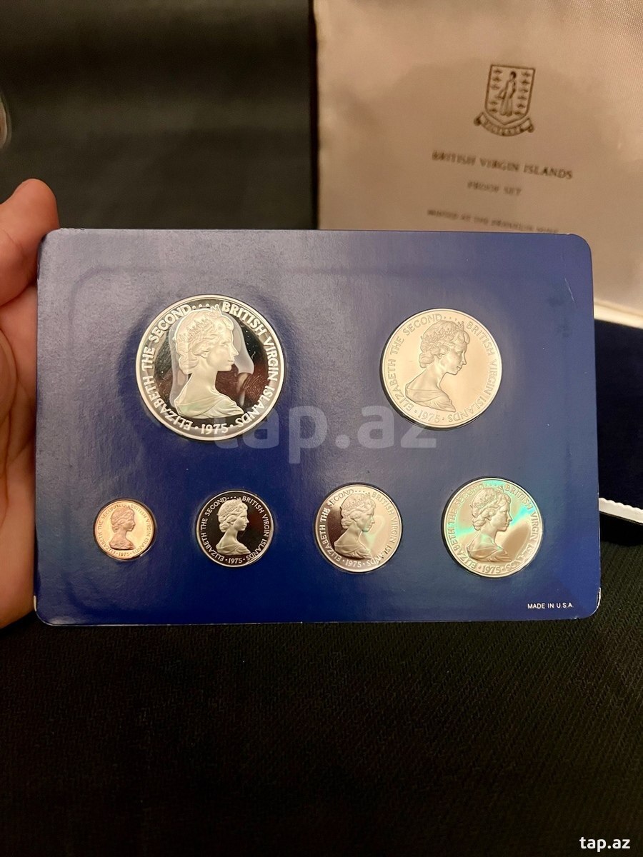 The 1975 Coinage Of The British Virgin Islands (2)