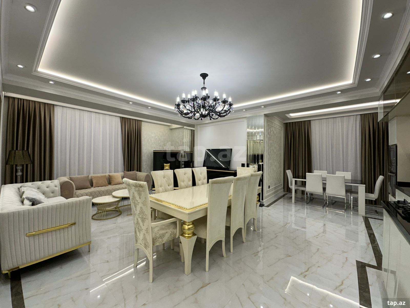4-otaqlı yeni tikili, Ağa Neymətulla küç., 144 m²
