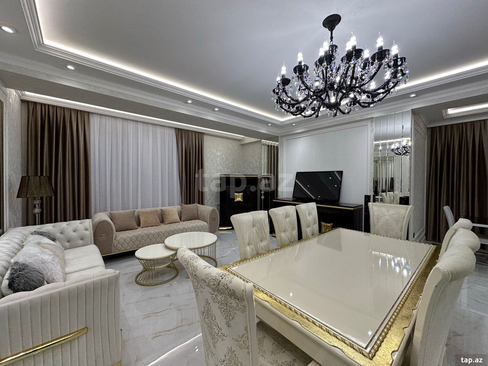 4-otaqlı yeni tikili, Ağa Neymətulla küç., 144 m²